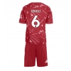 Camisa de Futebol Liverpool Milos Kerkez #6 Equipamento Principal Infantil 2026-27 Manga Curta (+ Calças curtas)
